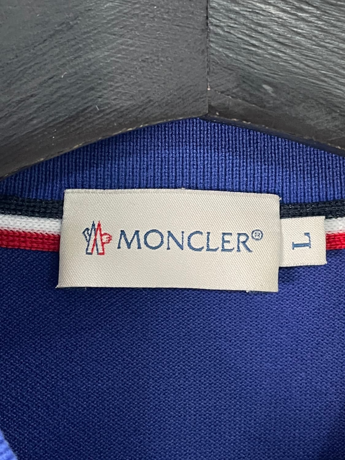 몽클레르 와펜 삼선 반팔카라티  (on.999) 상품이미지5