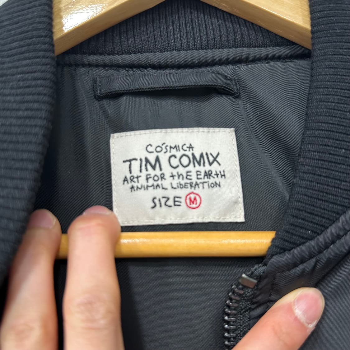 팀코믹스 패치 MA-1 투웨이 자켓 상품이미지7