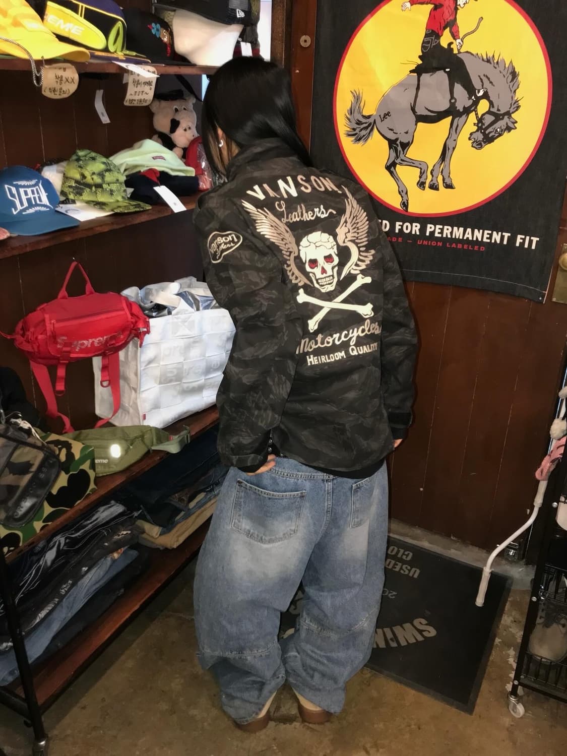 밴슨 M65 하이넥 카모패턴 자수패치 자켓 ( 새상품 )  상품이미지1