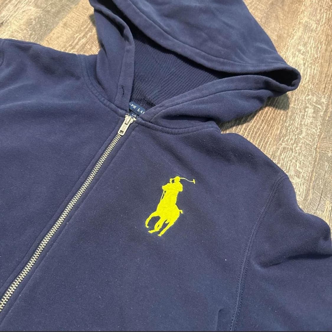 폴로 랄프로렌 빅포니 자수 후드 집업 네이비 상품이미지2
