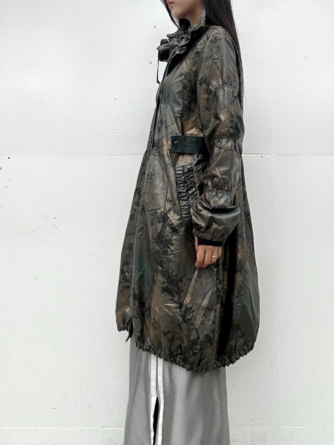 Forest sharp wrinkled jacket / green 상품이미지7