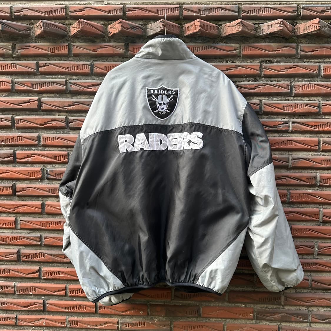빈티지 00s NFL 로스엔젤레스 레이더스 리버시블 자켓  상품이미지3