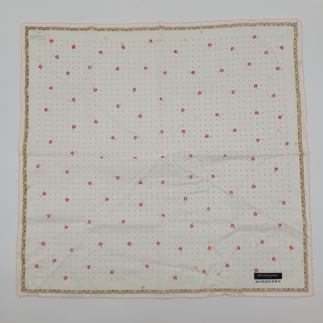 BURBERRY 버버리손수건스카프 2매세트[BFC10752-119-01] 상품이미지3