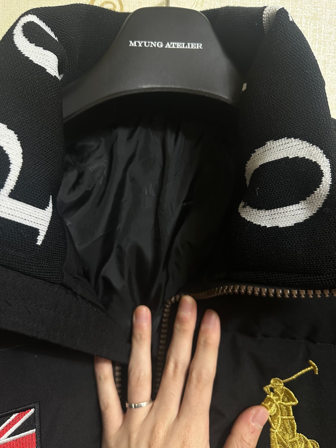 빈티지 빅포니 폴로맛 패딩 상품이미지3