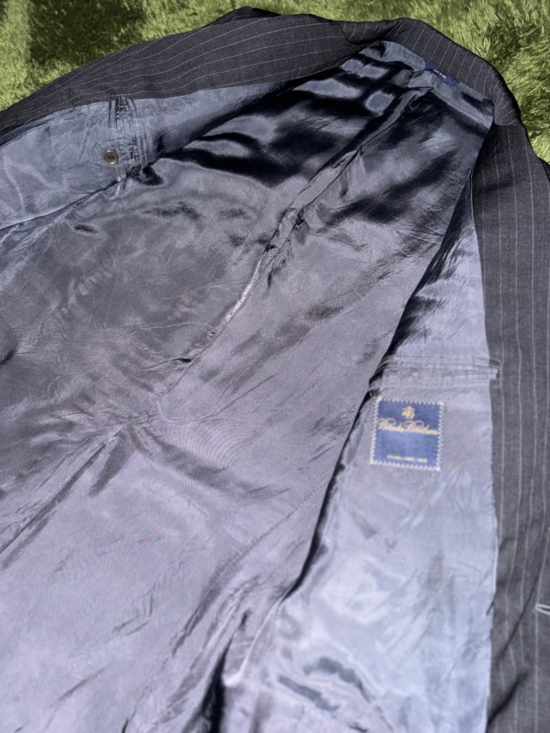 브룩스 브라더스 MADE IN USA 스트라이프 비스코스 블레이저 상품이미지5