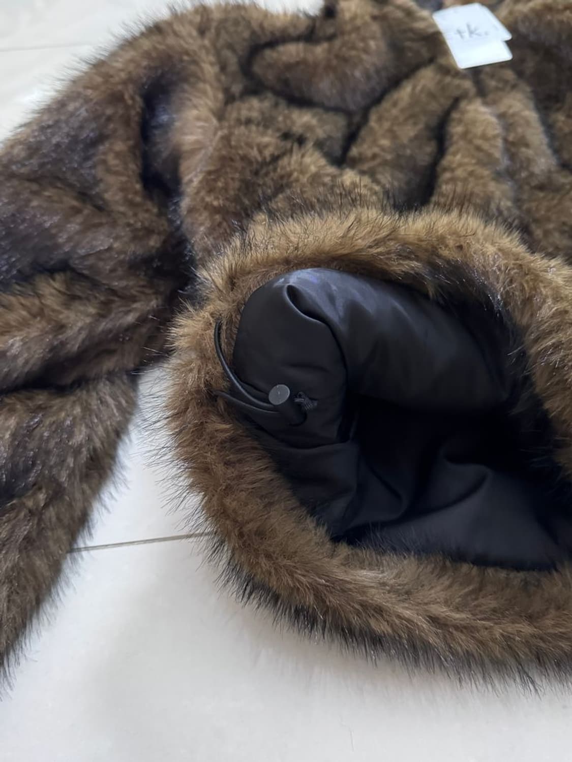 MIX FAKE FUR BLOUS 혼합 인조 모피 블라우스 상품이미지4