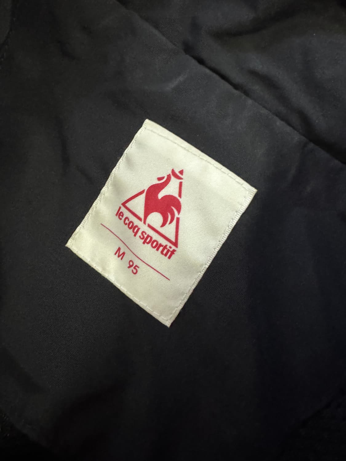 르꼬끄 스포르티브 오버핏 트랙 선데이 바람막이 블랙 상품이미지5