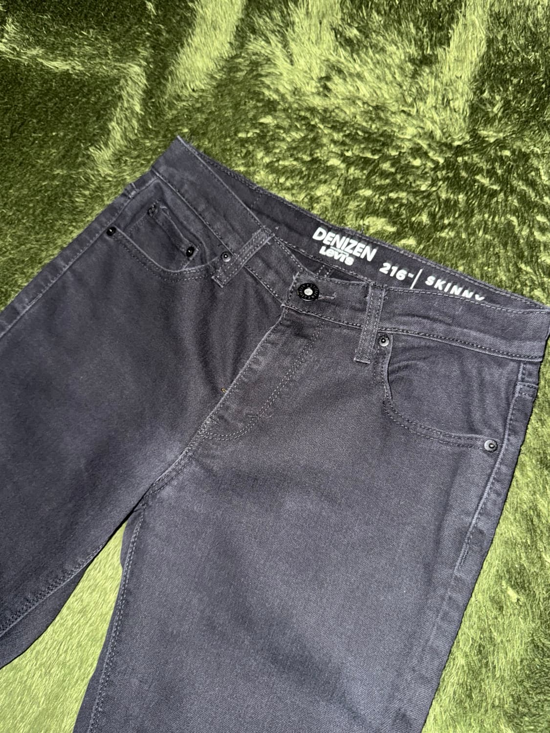 [W30/L30] 리바이스 216 DENIZEN 빈티지 워싱 팬츠 블랙 상품이미지2