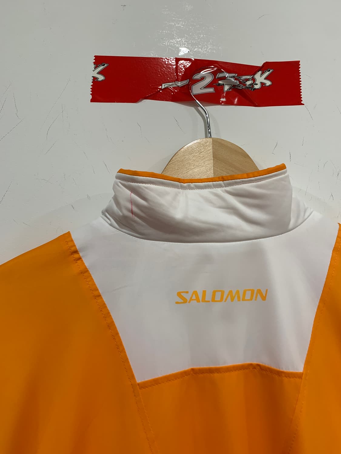 (빈티지)90‘s  SALOMON 살로몬 반 집업 윈드브레이커 아노락 상품이미지8