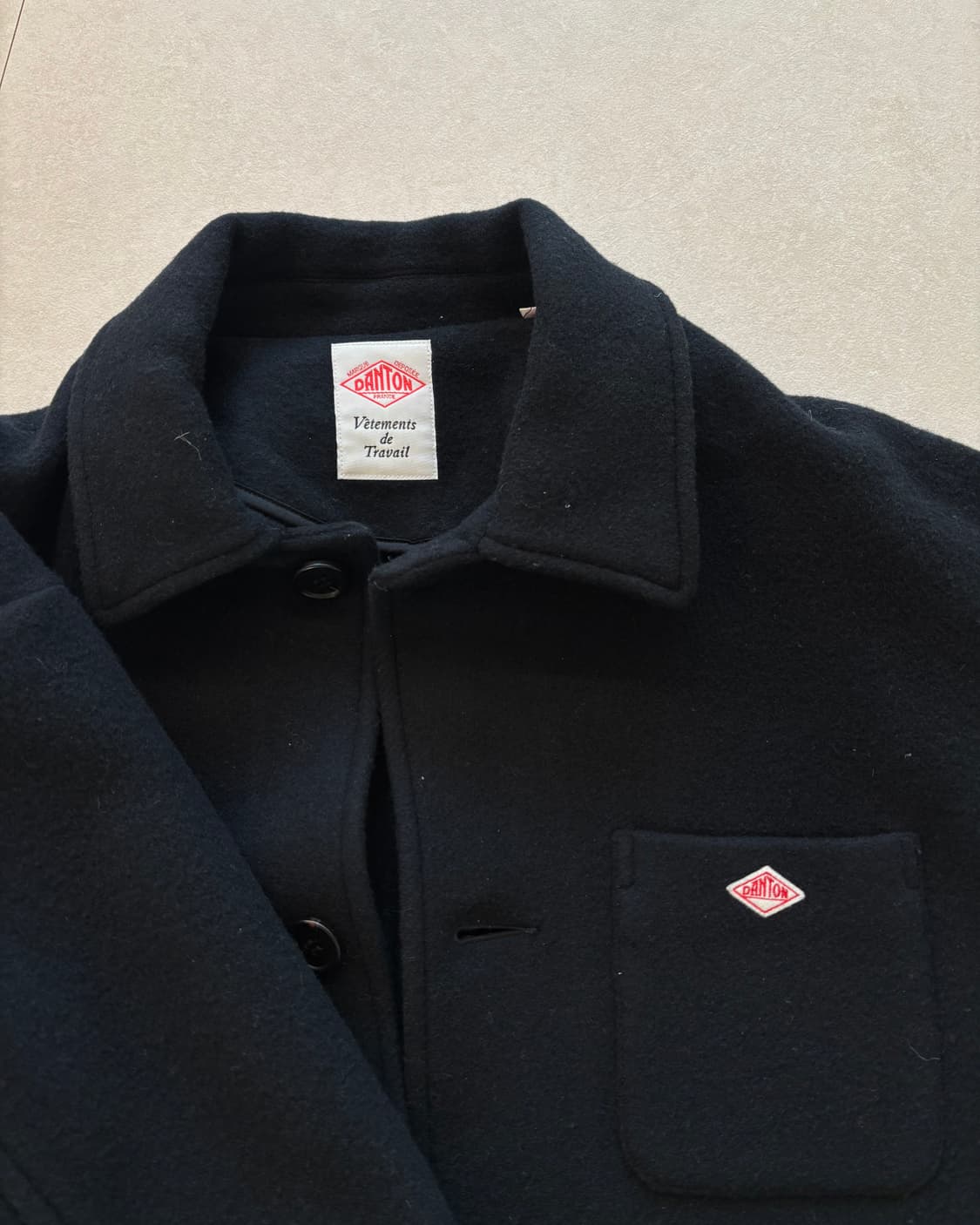 단톤 울 멜튼 코트 상품이미지2