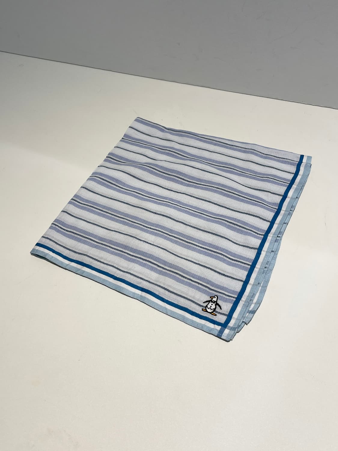 먼싱웨어 00s 재팬 자수 로고 쁘띠 손수건 A1449 상품이미지3