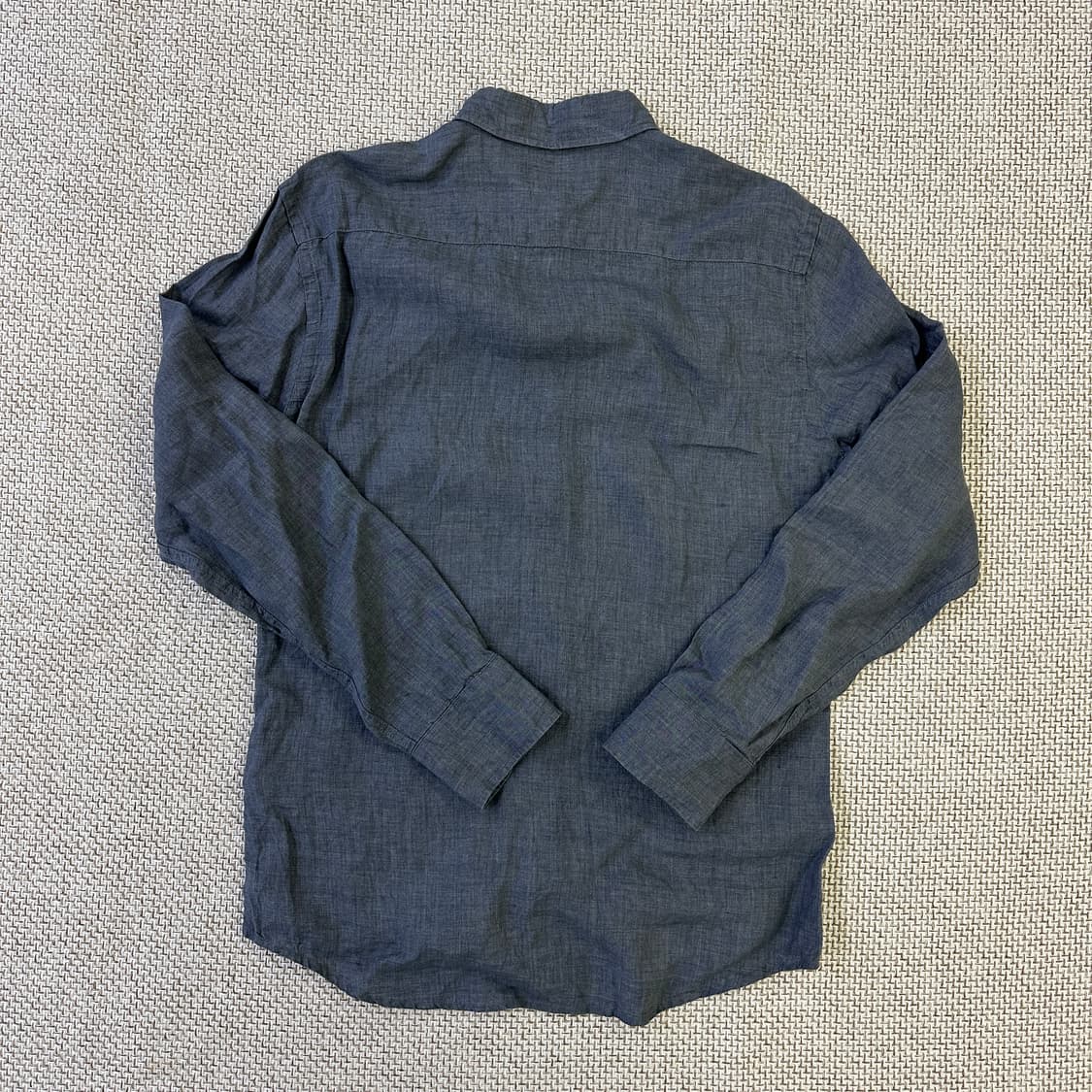 95 빈폴 그레이 린넨 셔츠 0316D 상품이미지3