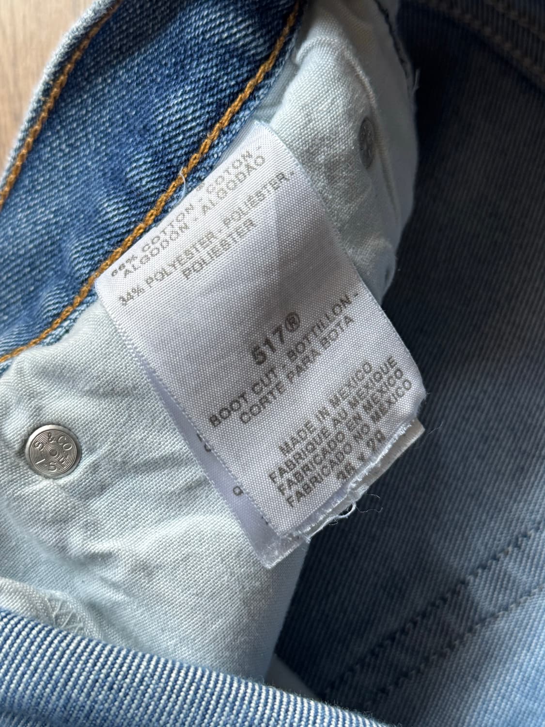 [36]리바이스 517 빈티지 리페어드 스트레치 플레어진 F33 상품이미지7