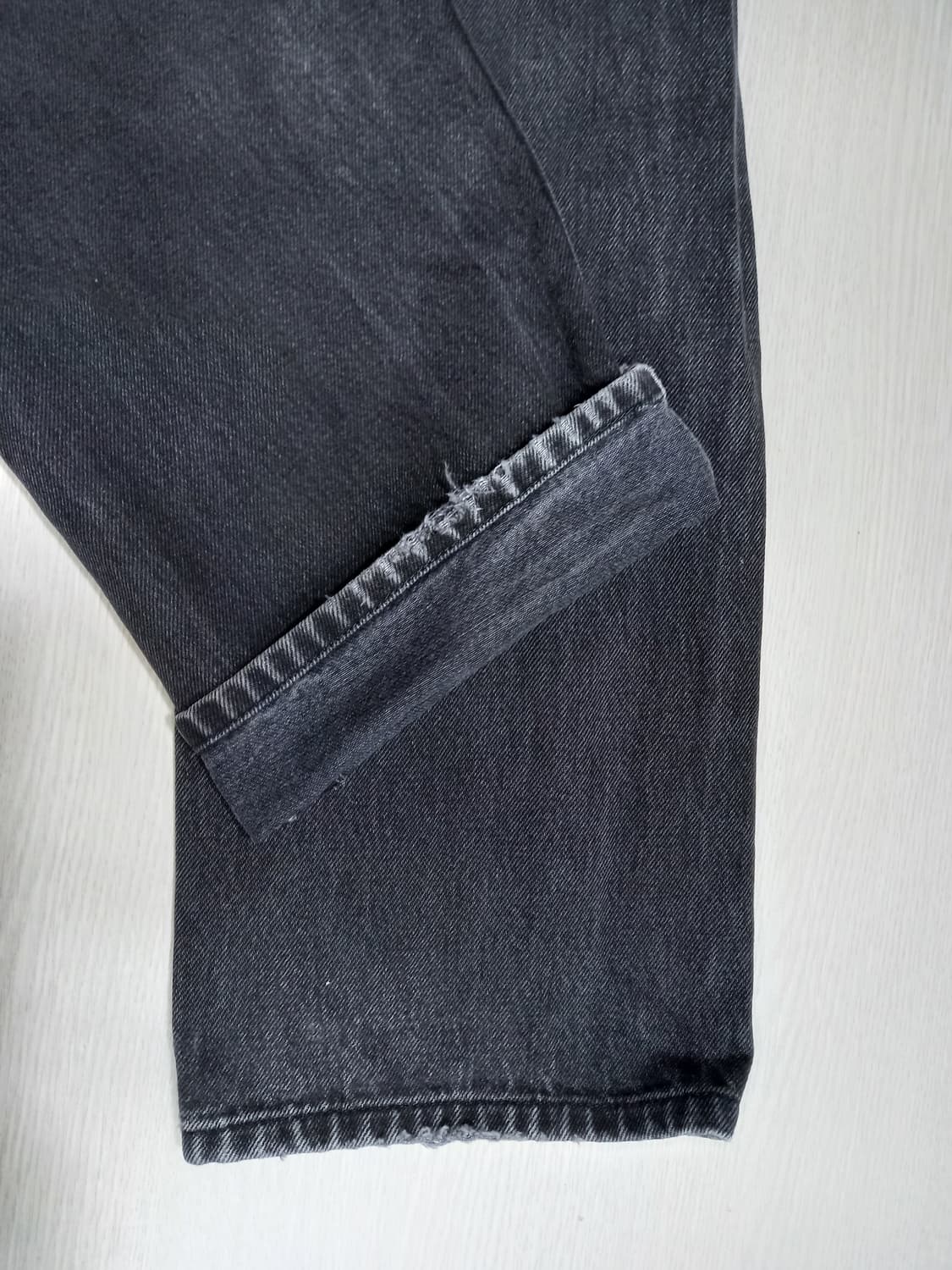 30 02's 리바이스501 일자진 블랙 30-134 상품이미지6