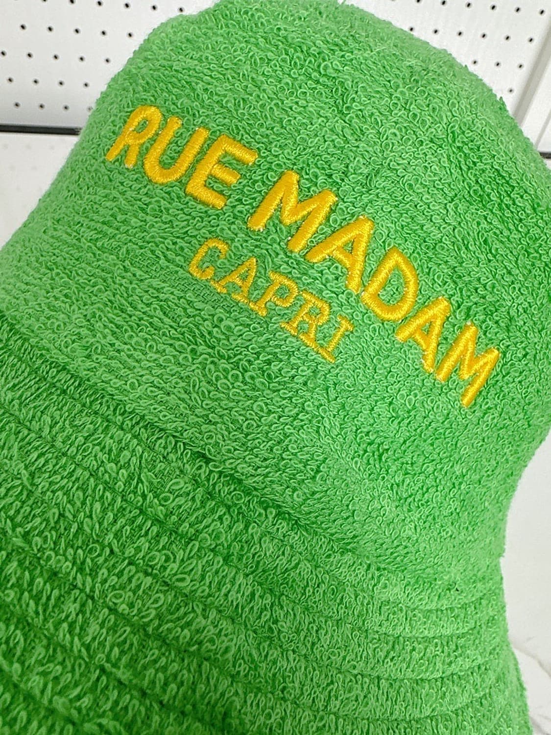 (정품/새상품) 5 프로그레스 여성 그린 RUE MADAM 테리 버킷햇 상품이미지2