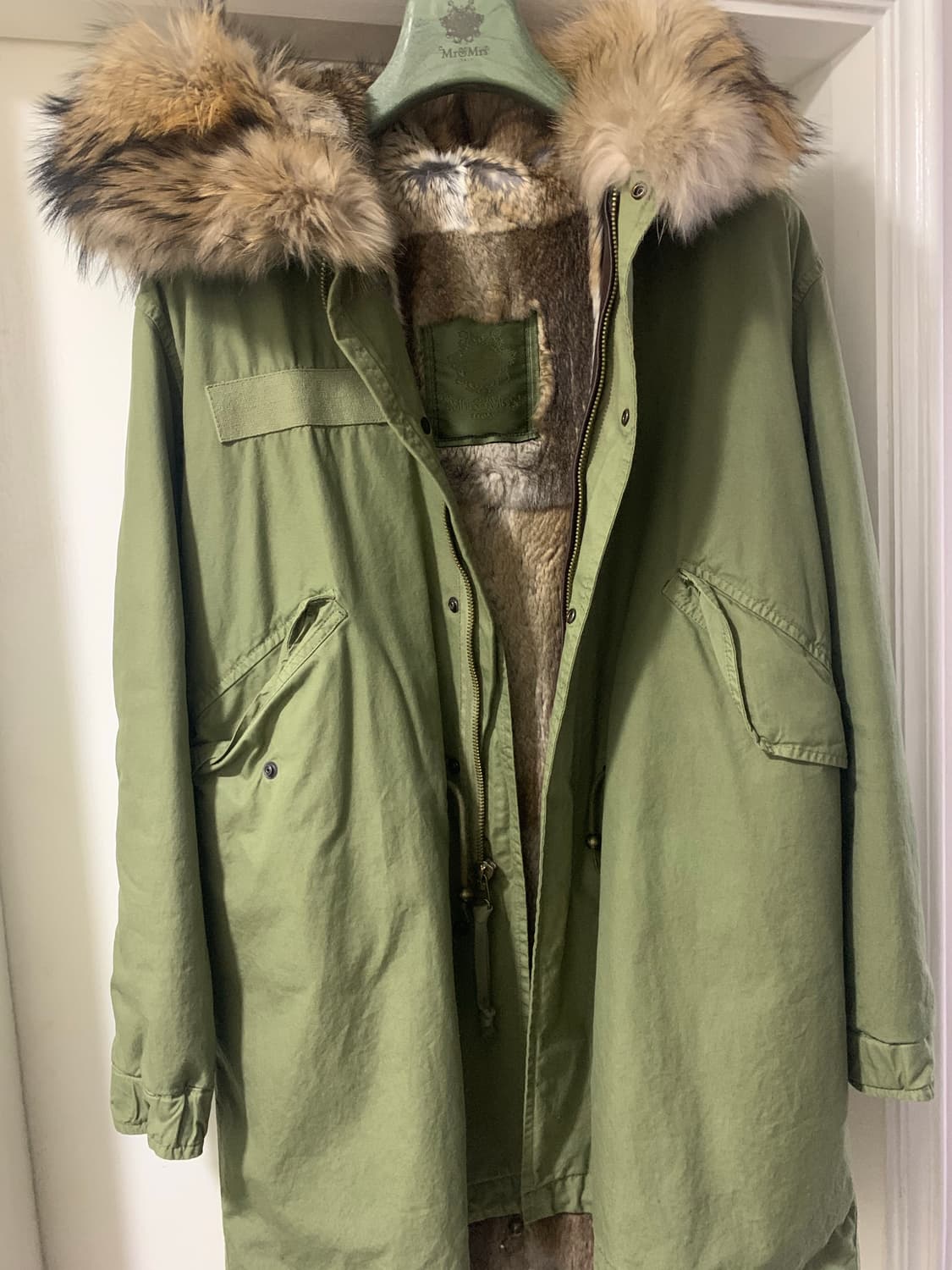 미스터앤미세스퍼 / M65 토끼털 야상 (래빗퍼) / 95~100 상품이미지1