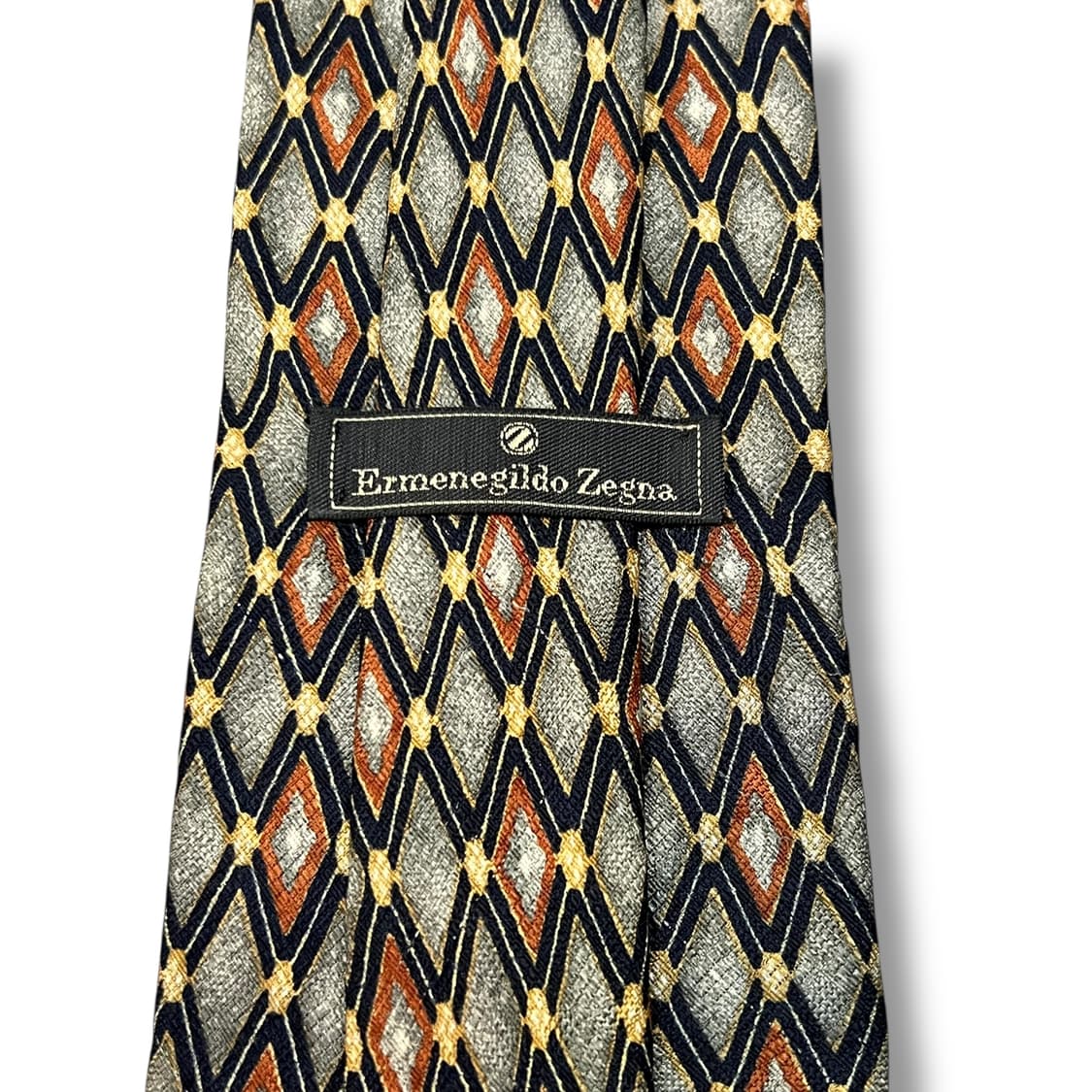  에르메네질도 제냐 패턴 실크 넥타이 y14333 상품이미지4