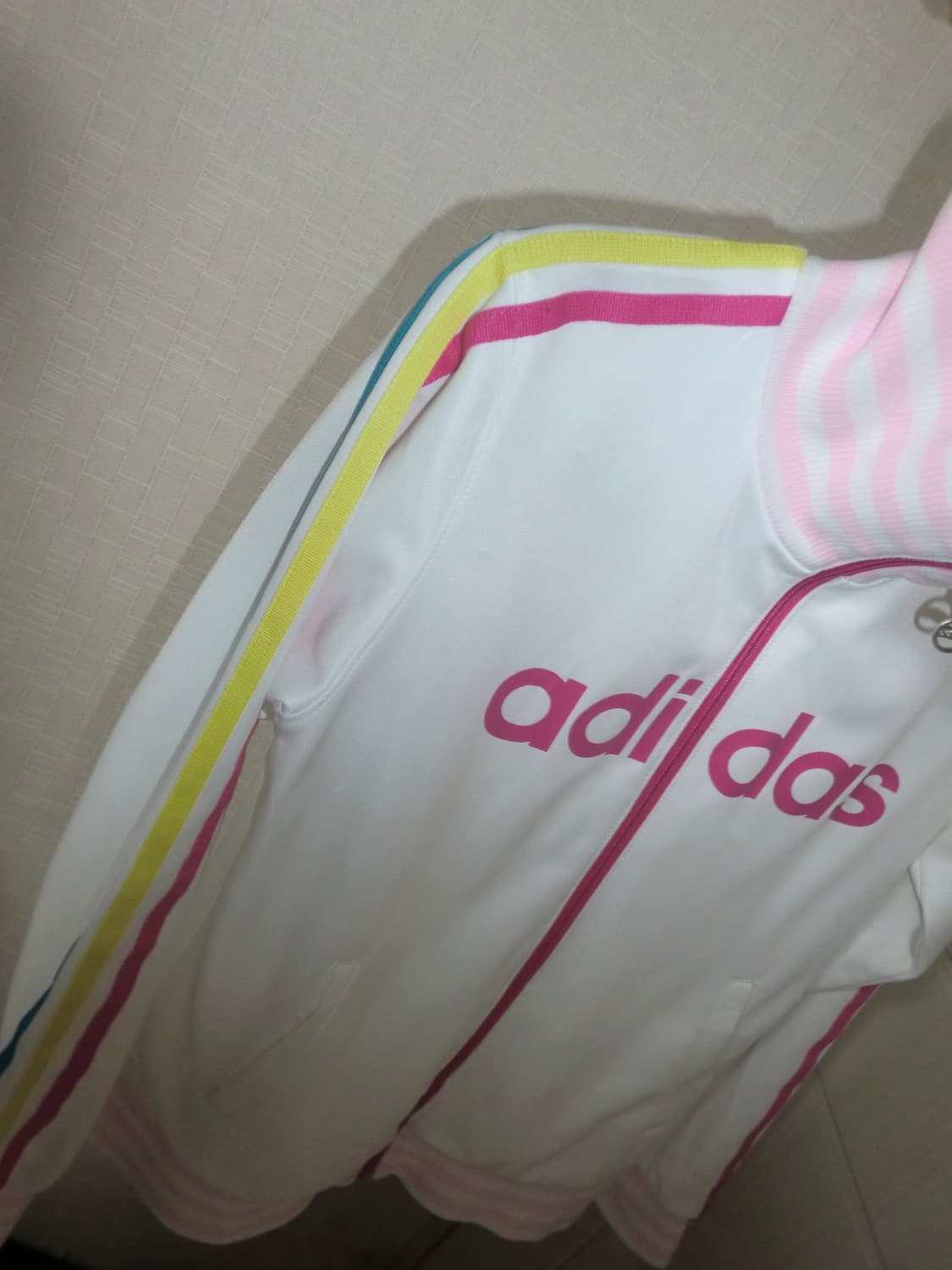 마이쮸 딸기맛 아디다스 져지 러블리 빈티지 하구미 모리걸 히피 상품이미지3