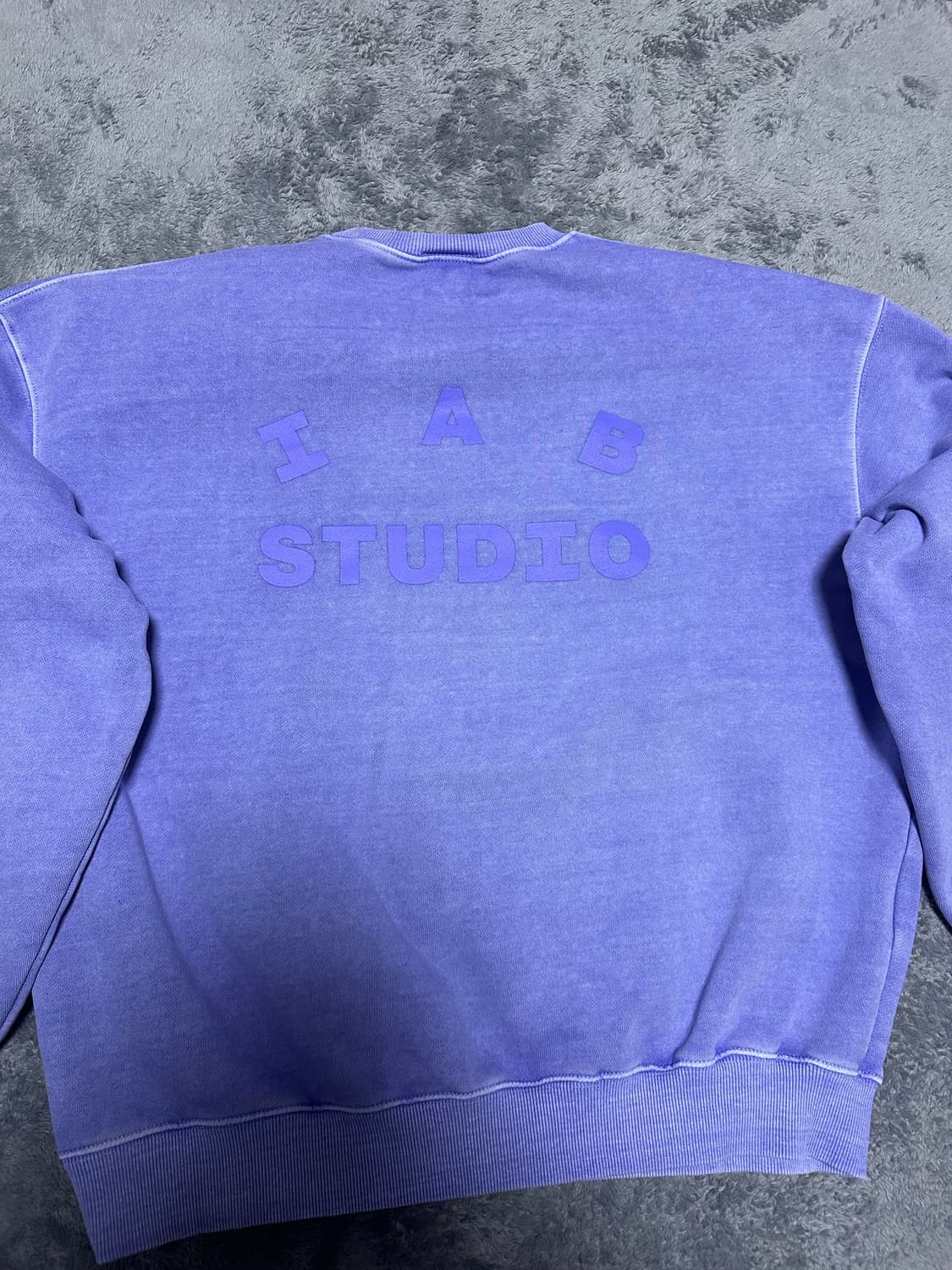 아이앱 피그먼트 맨투맨 라벤더 L 상품이미지7