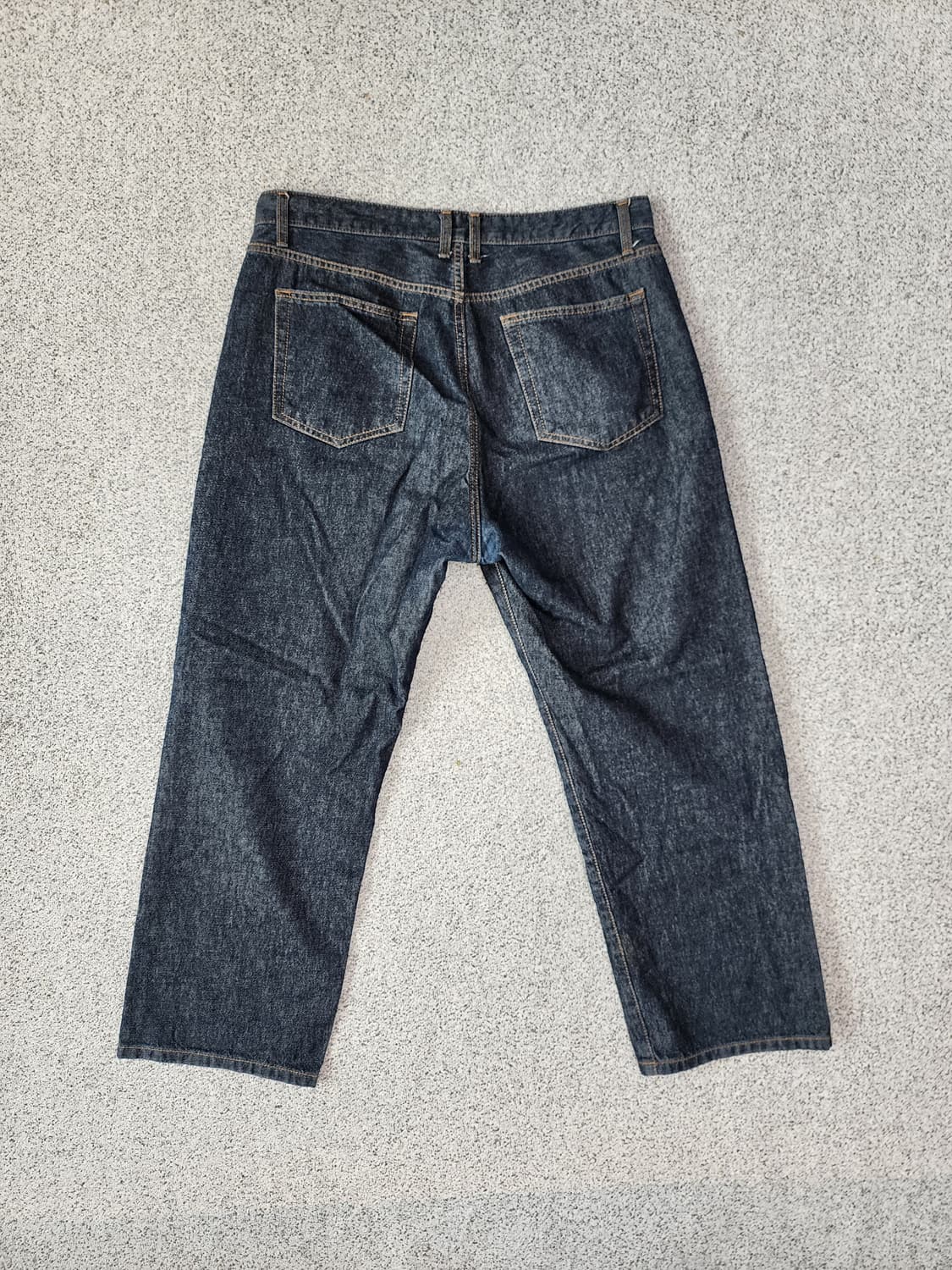 [XL] 유니폼 브릿지 와이드 데님 팬츠 상품이미지8