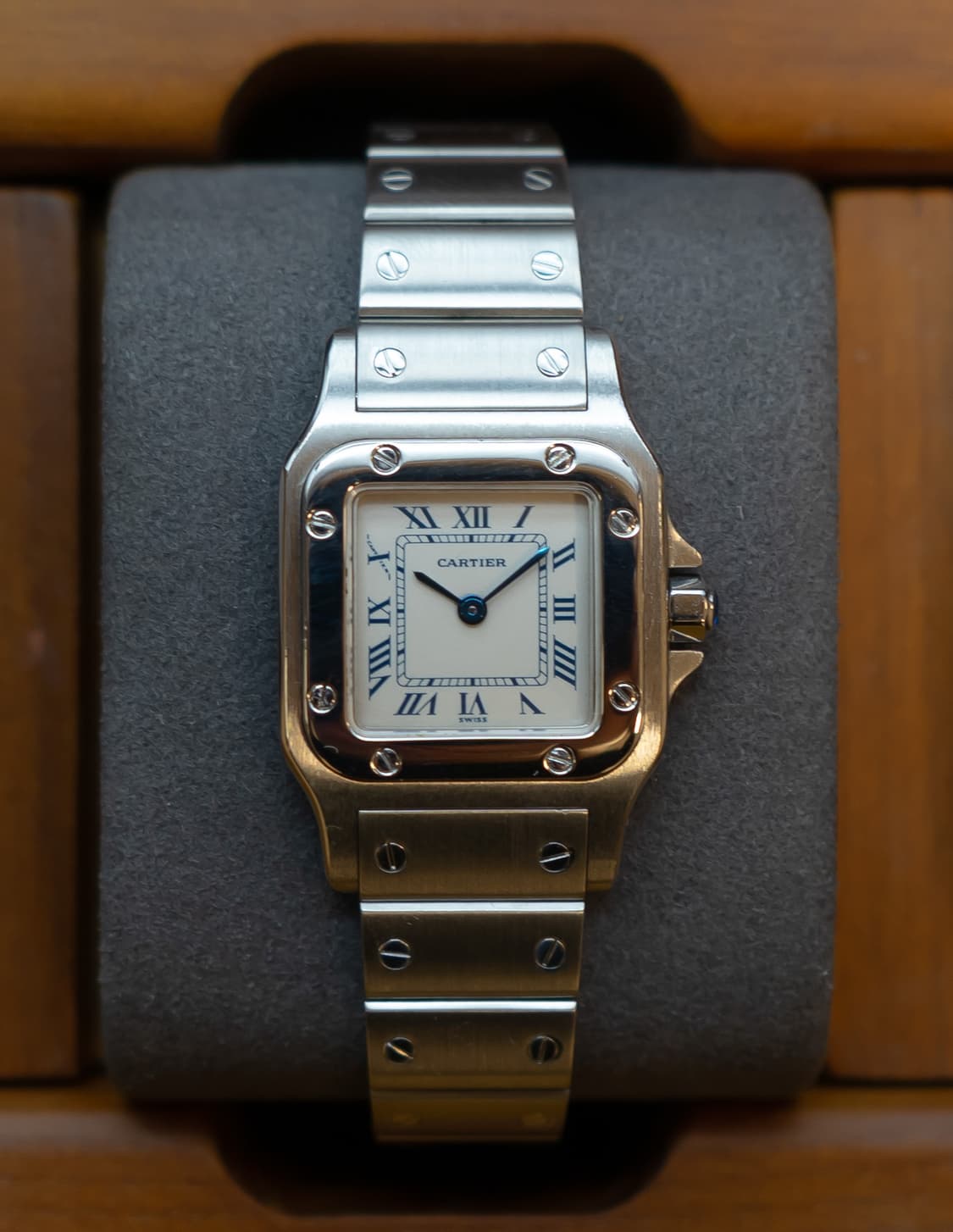 까르띠에 산토스 갈베 스몰 SM 시계 상품이미지1