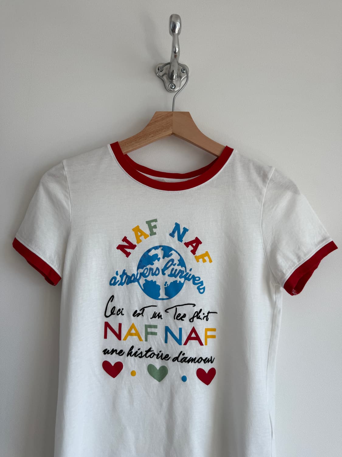 NAFNAF 링거 반팔 티셔츠 상품이미지3