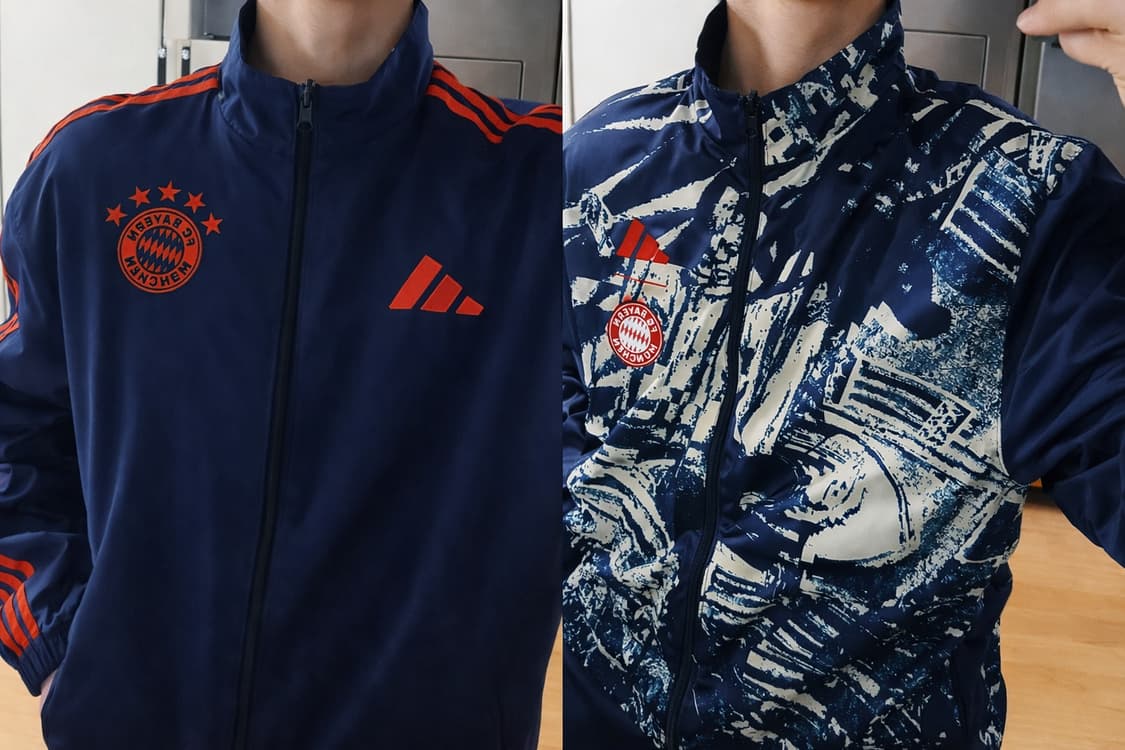 아디다스 바이에른 뮌헨 앤썸 자켓 나이트 인디고 - L 상품이미지1