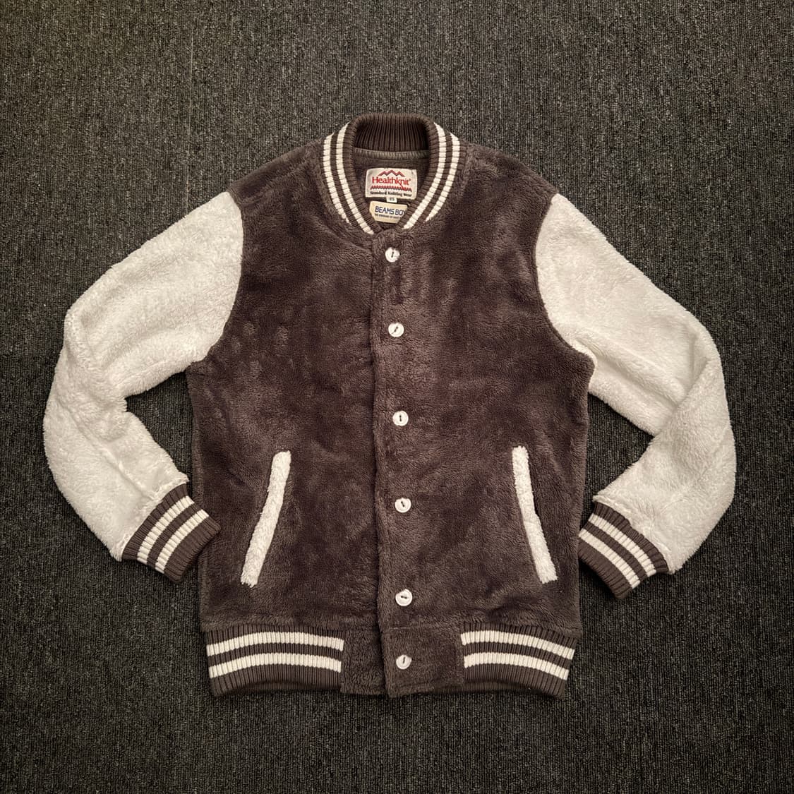 BEAMS BOY 베이스볼 후리스 상품이미지1