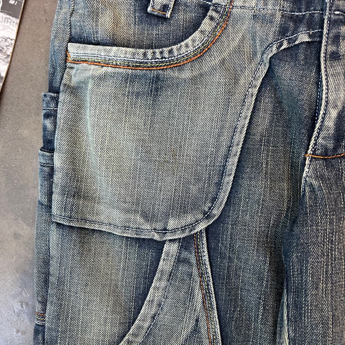 Blueskin 디테일 데님 팬츠 상품이미지6