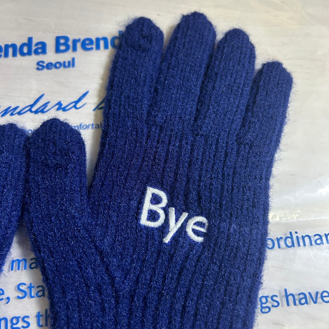 브렌다브렌든 hi bye 장갑 상품이미지5