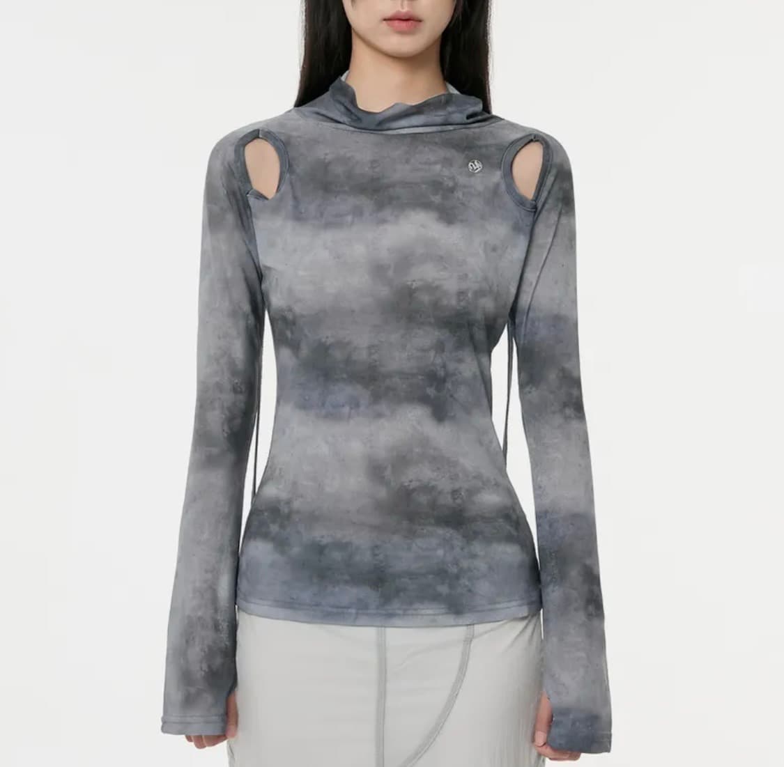 Cut out strap long sleeve 상품이미지4