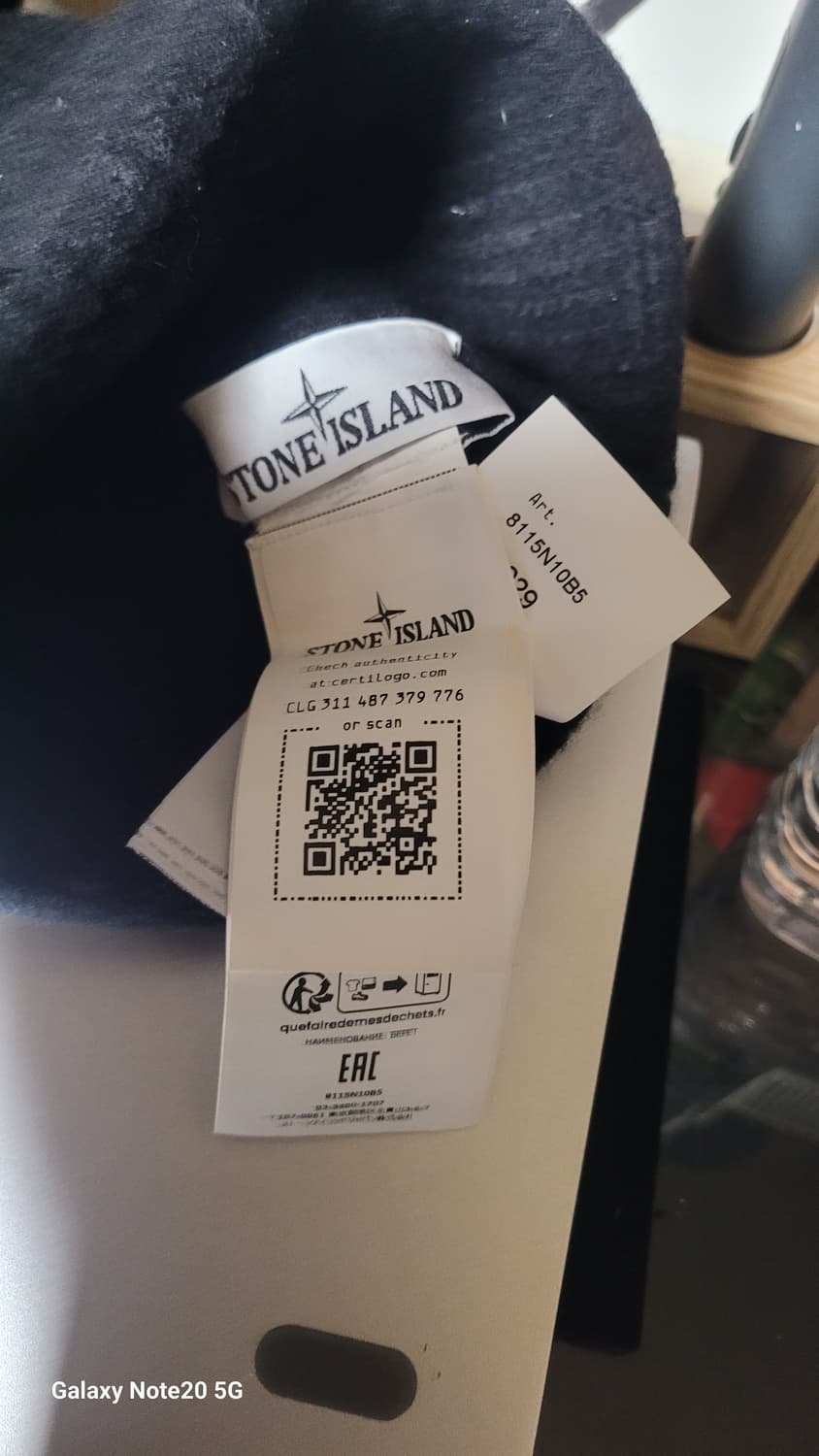 스톤아일랜드 키즈 비니 상품이미지3