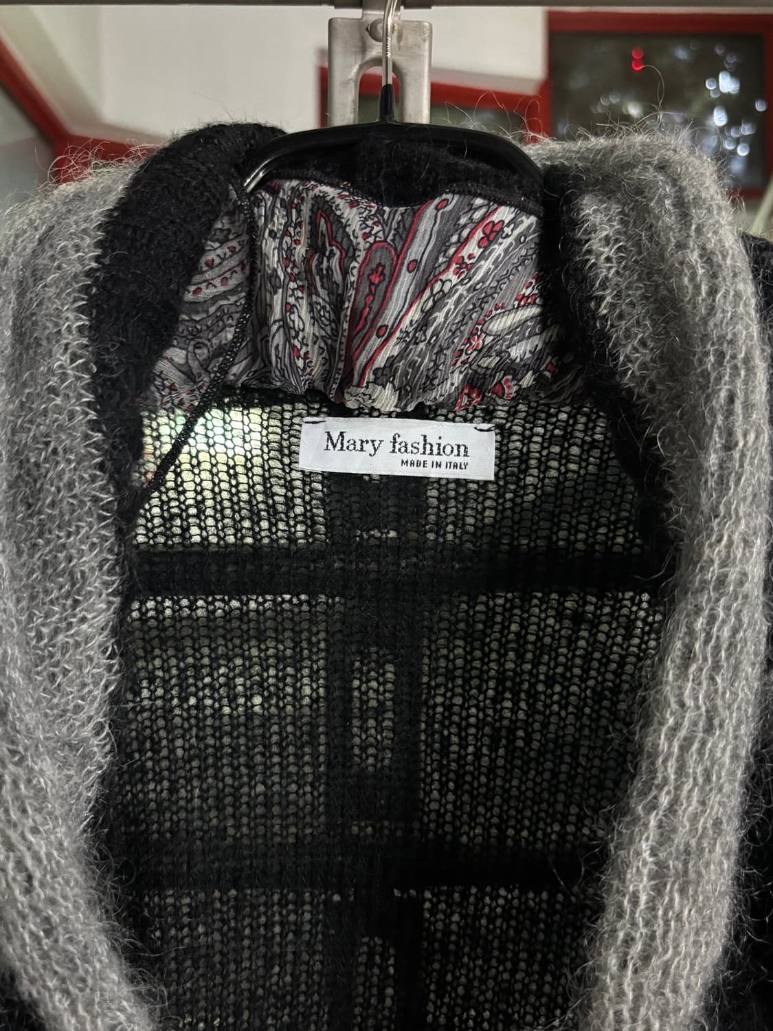 Bohemian Patchwork Knit Cardigan  상품이미지7