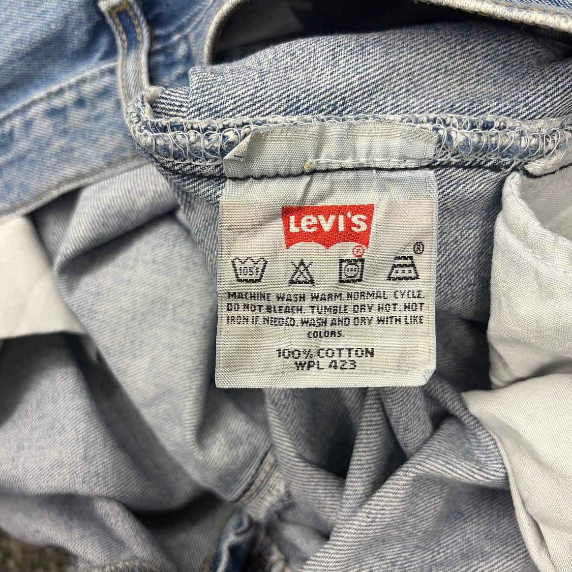 00s 리바이스 501 스트레이트 연청 데님 (32) 상품이미지8