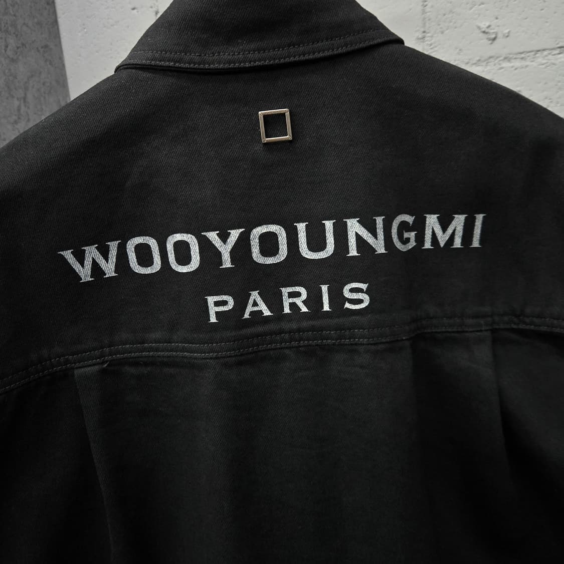 [ 44사이즈 ] 우영미 백로고 데님 자켓 상품이미지2