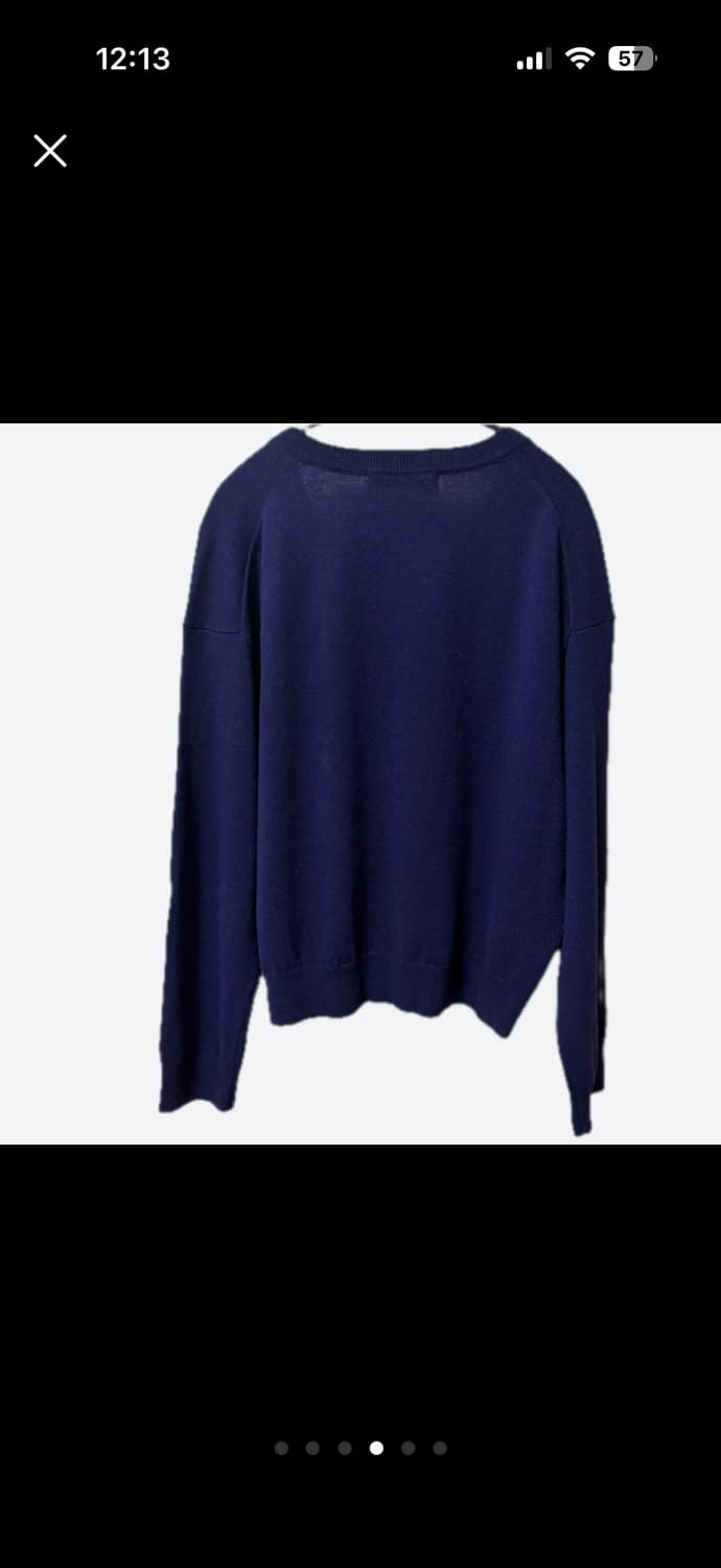 시티브리즈 캐시미어 니트 그레이프 상품이미지4