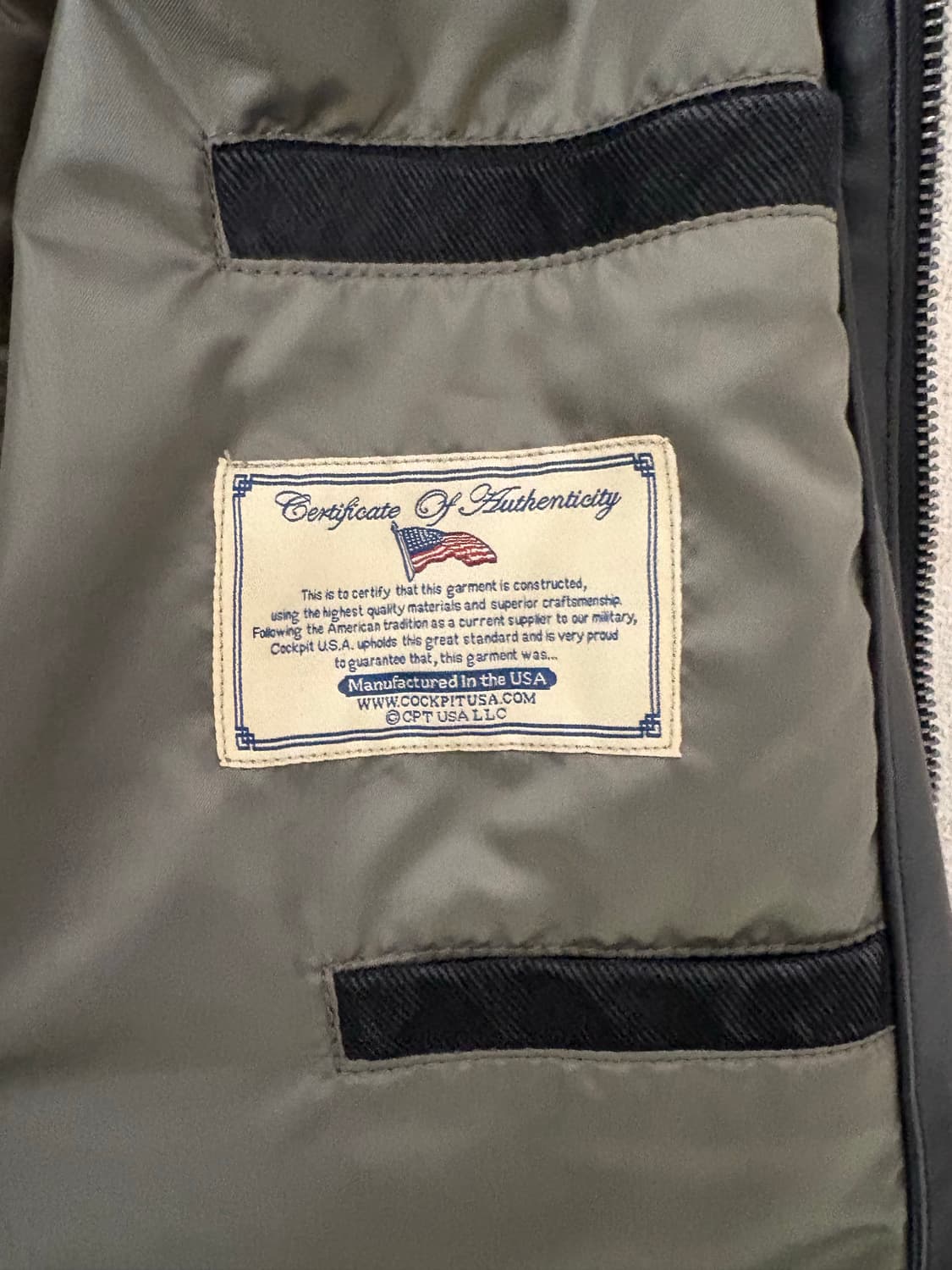 Cockpit usa 미드나이트 라이더 자켓 XL 상품이미지10