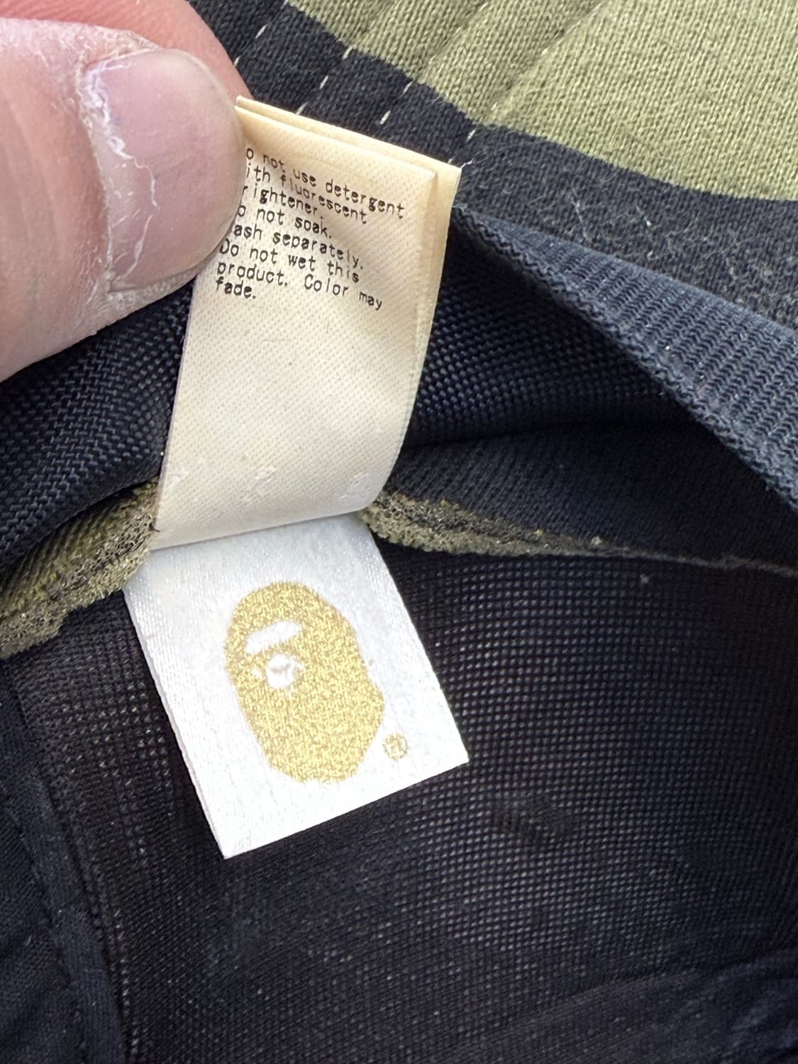 베이프(BAPE) 1ST 카모 베이프 스타 메쉬 캡 상품이미지9