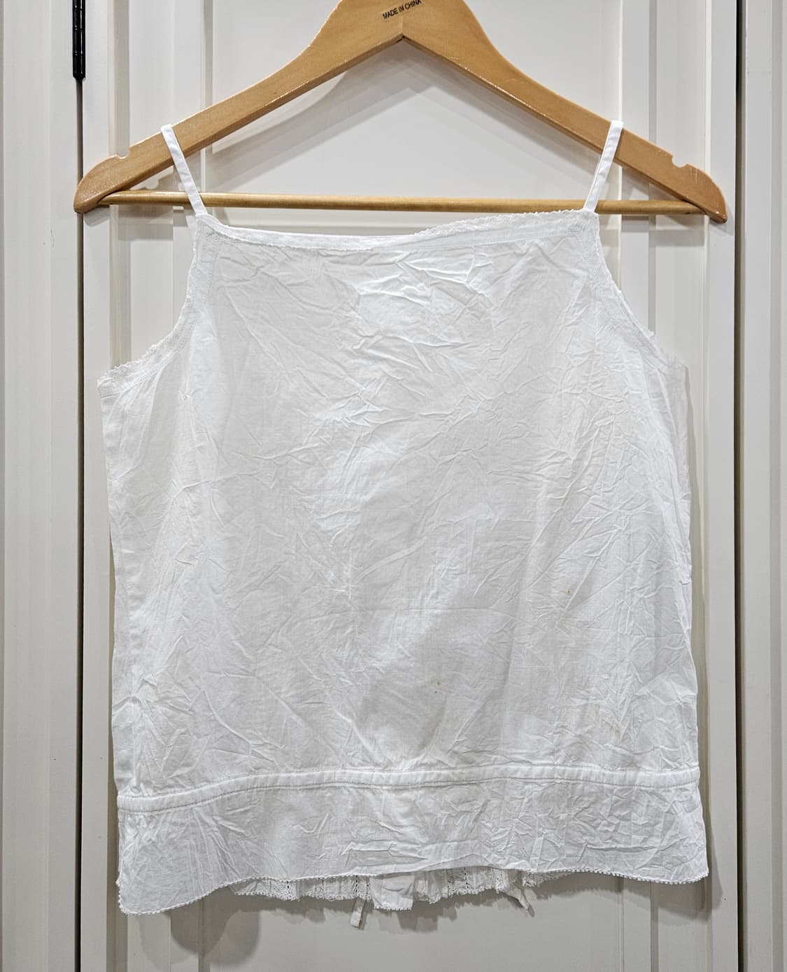 화이트 레이스 코튼 뷔스티에 상품이미지5