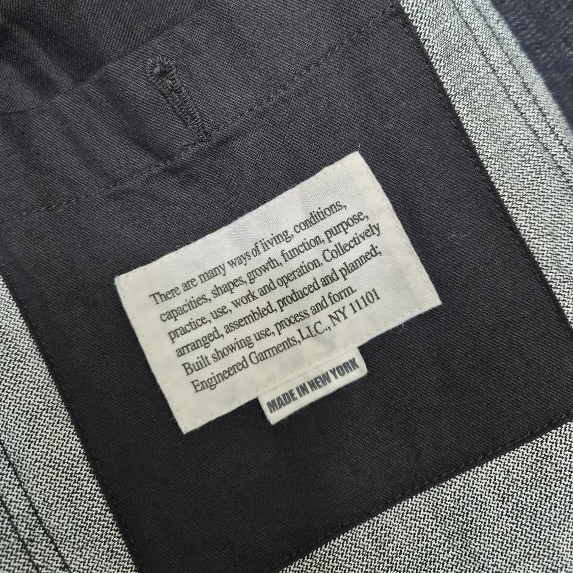 엔지니어드가먼츠 베드포드 자켓 팝니다(S급) 상품이미지6