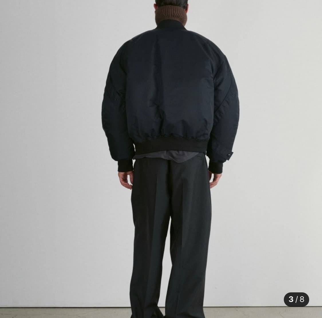 [OS] 렉토 오버사이즈 나일론 다운 점퍼 ma-1 상품이미지3