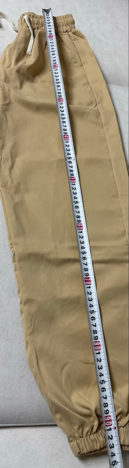 베이지색 조거 팬츠 일괄 상품이미지5