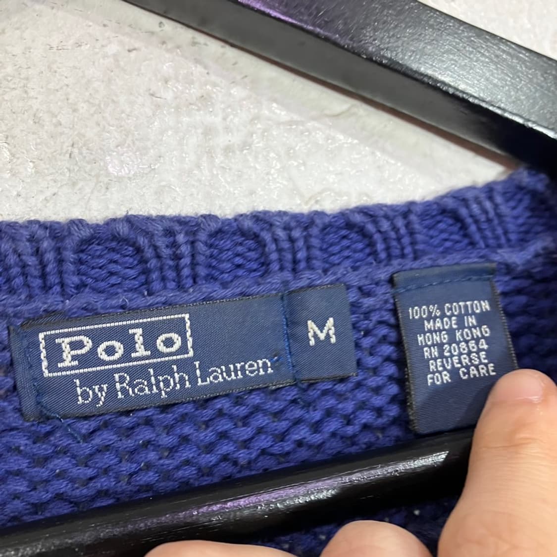 폴로 랄프로렌 빅로고 니트 상품이미지5