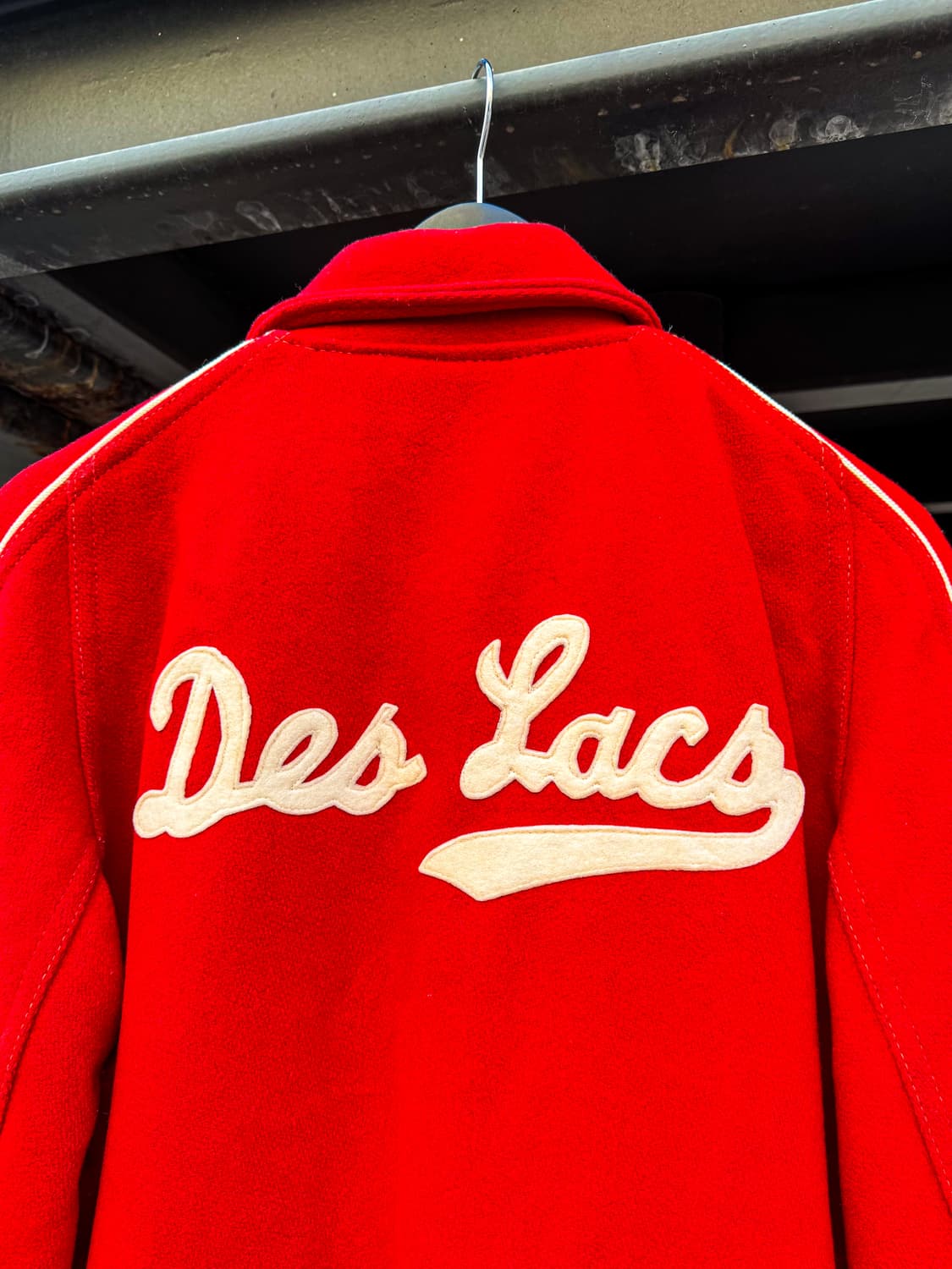 80s USA Wool Varsity Jacket 상품이미지8