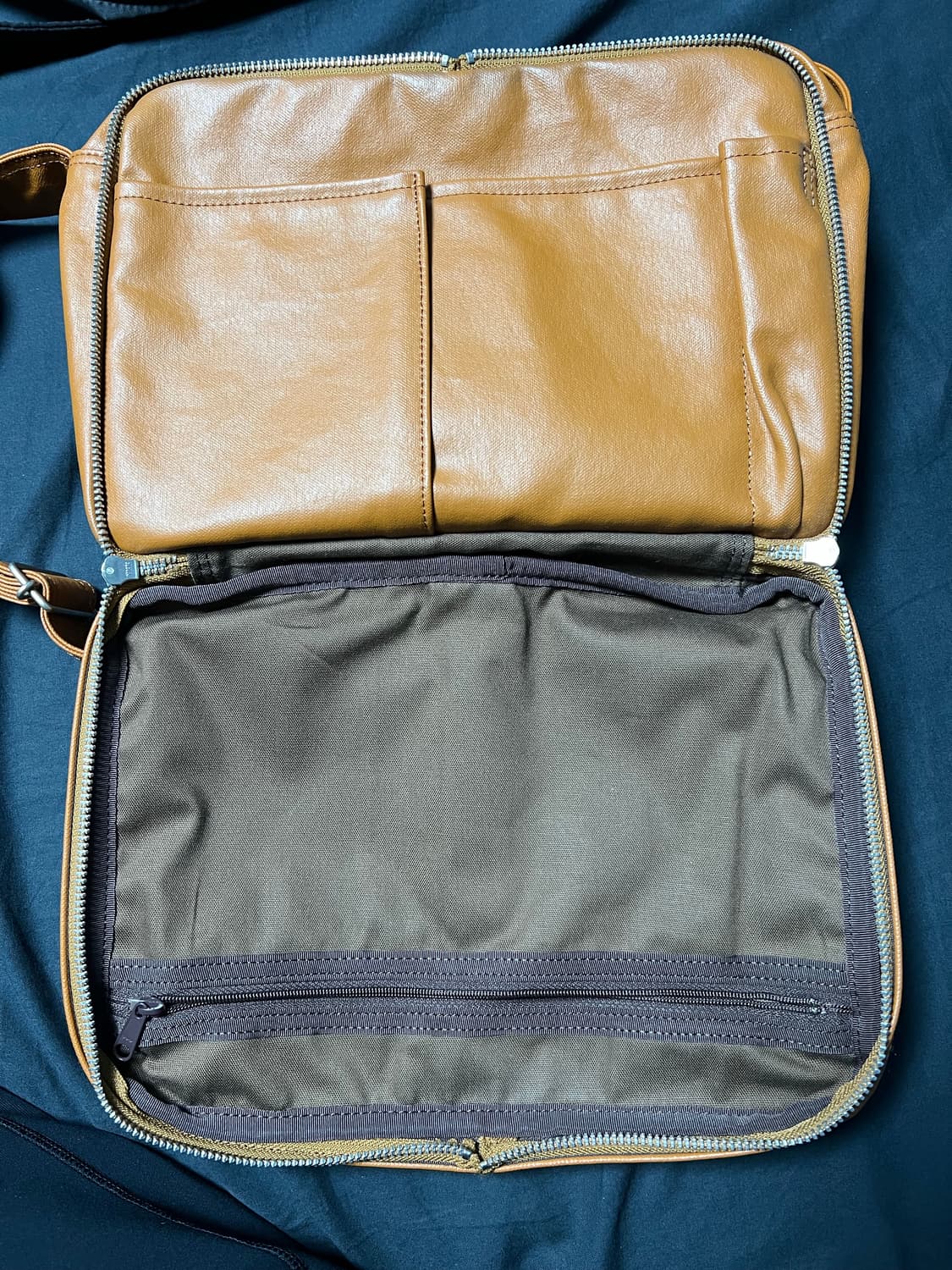 포터 프리스타일 숄더백 라지 카멜 상품이미지8