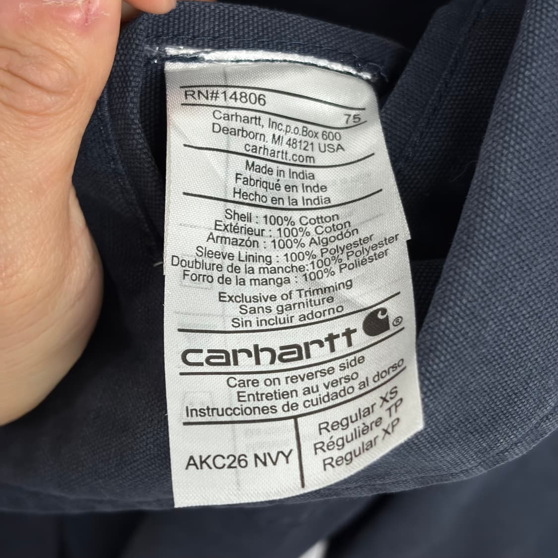 칼하트 아담키멜 블레이저 상품이미지7