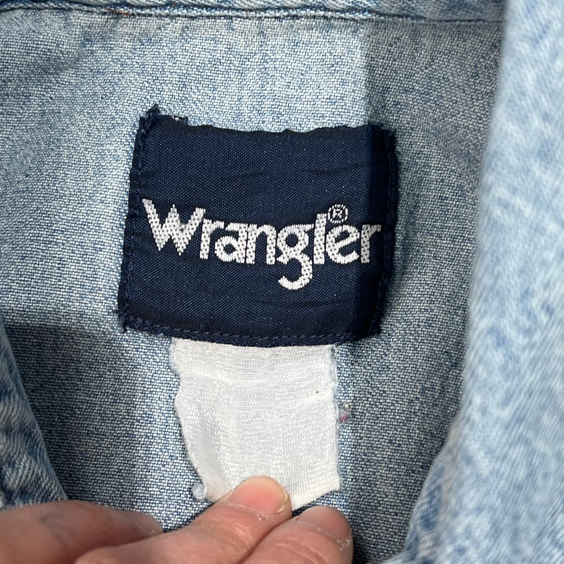 랭글러 워크 데님셔츠 s08972 상품이미지6