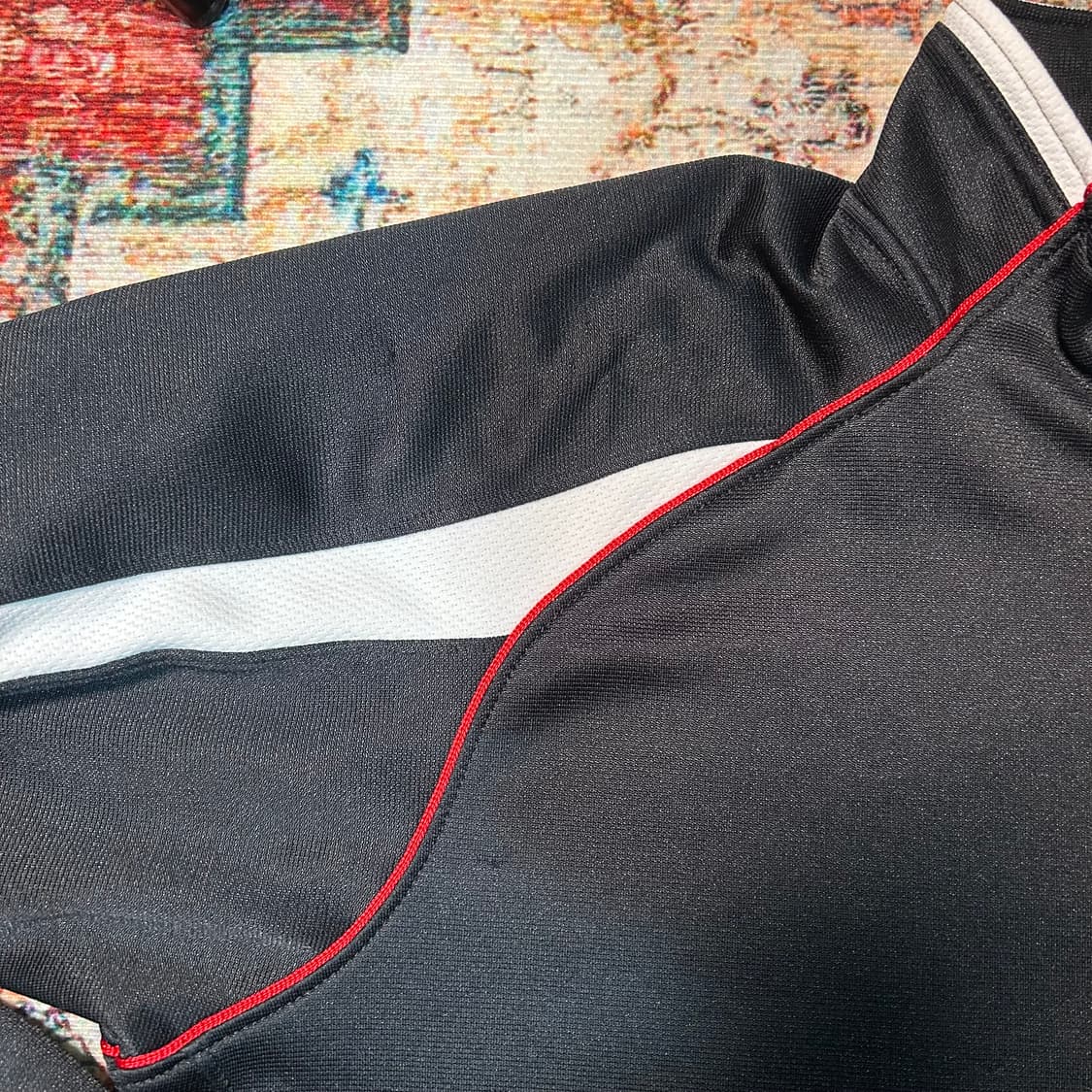 [M] 00s 아식스 재팬 블랙 트랙자켓 상품이미지4