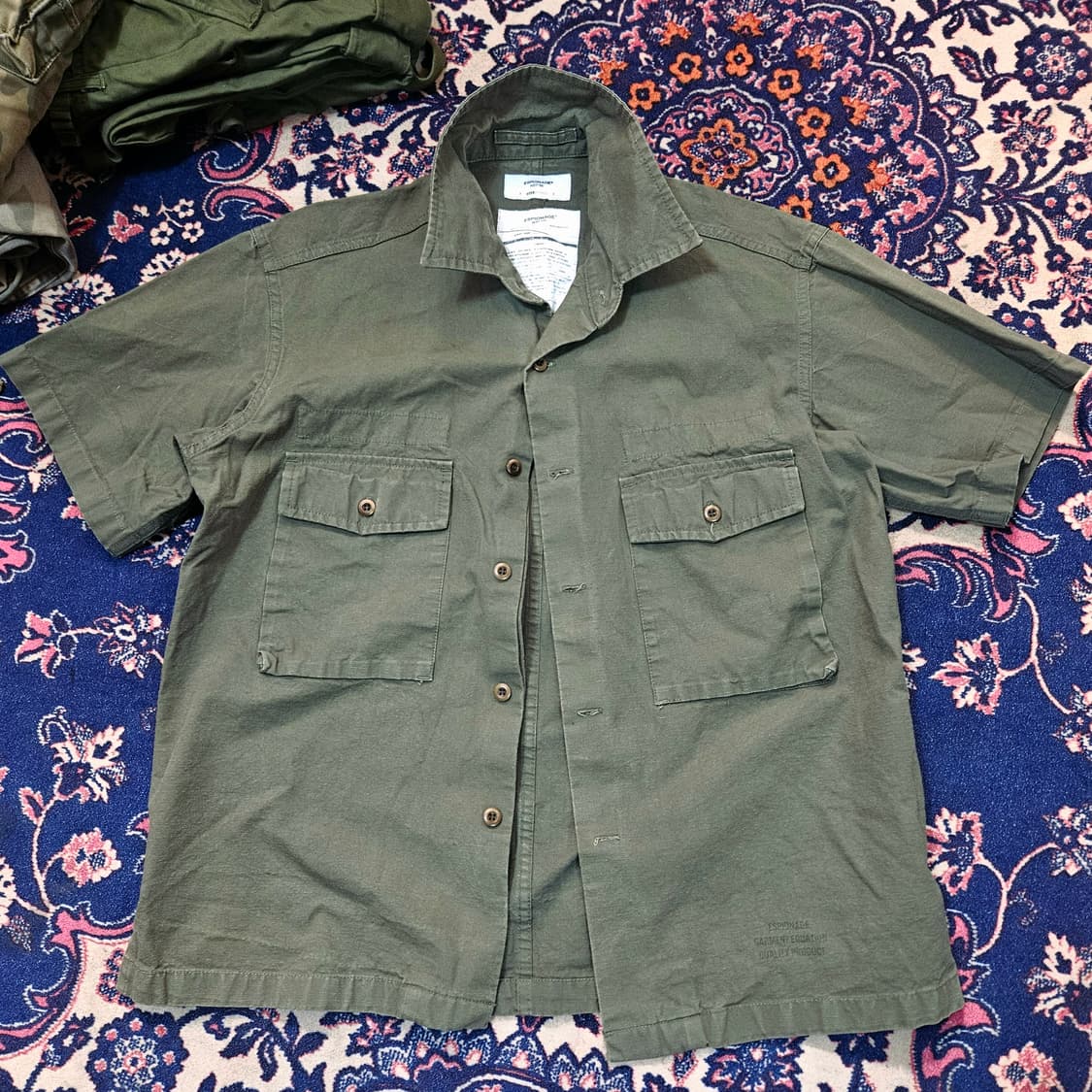 에스피오나지 Hilt Fatigue 워크웨어 반팔 자켓 상품이미지3