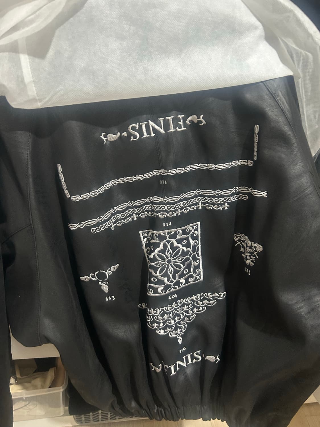 604service 레더자켓 상품이미지3